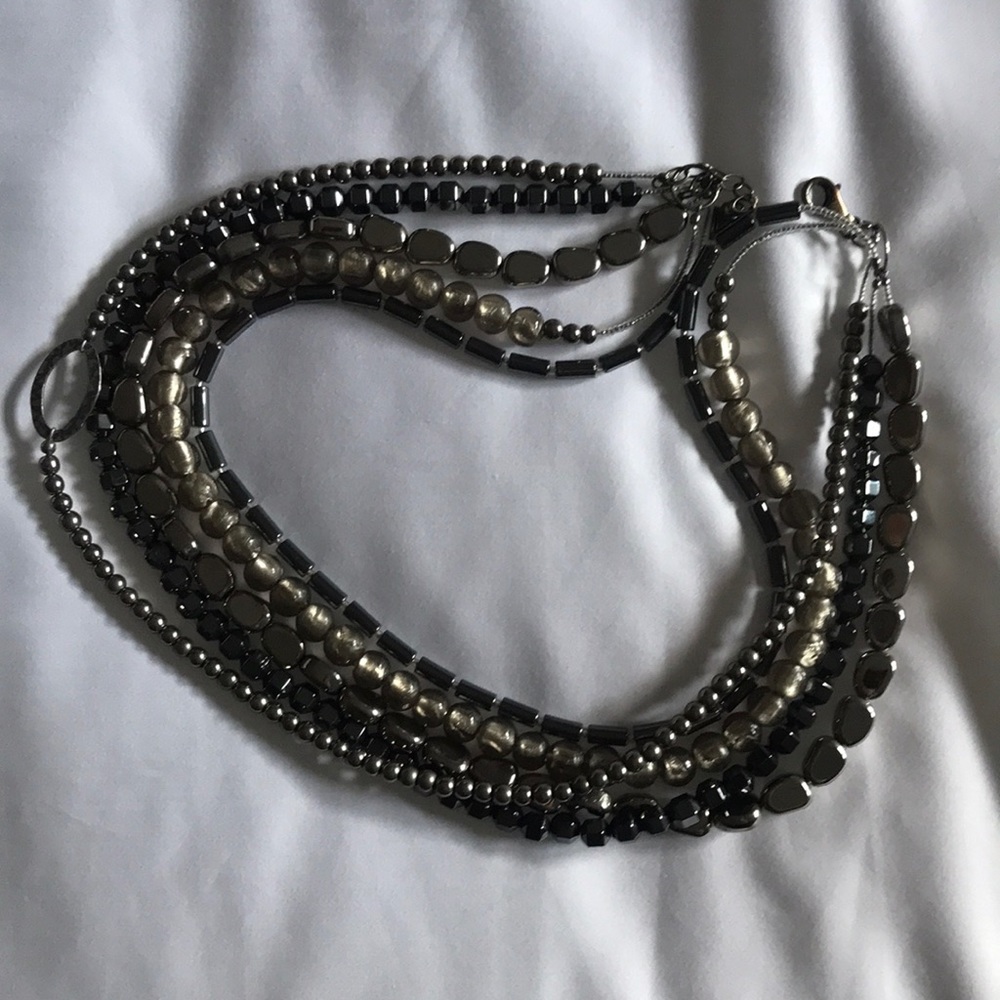 Silpada Hermatite Hailstone Necklace N1936